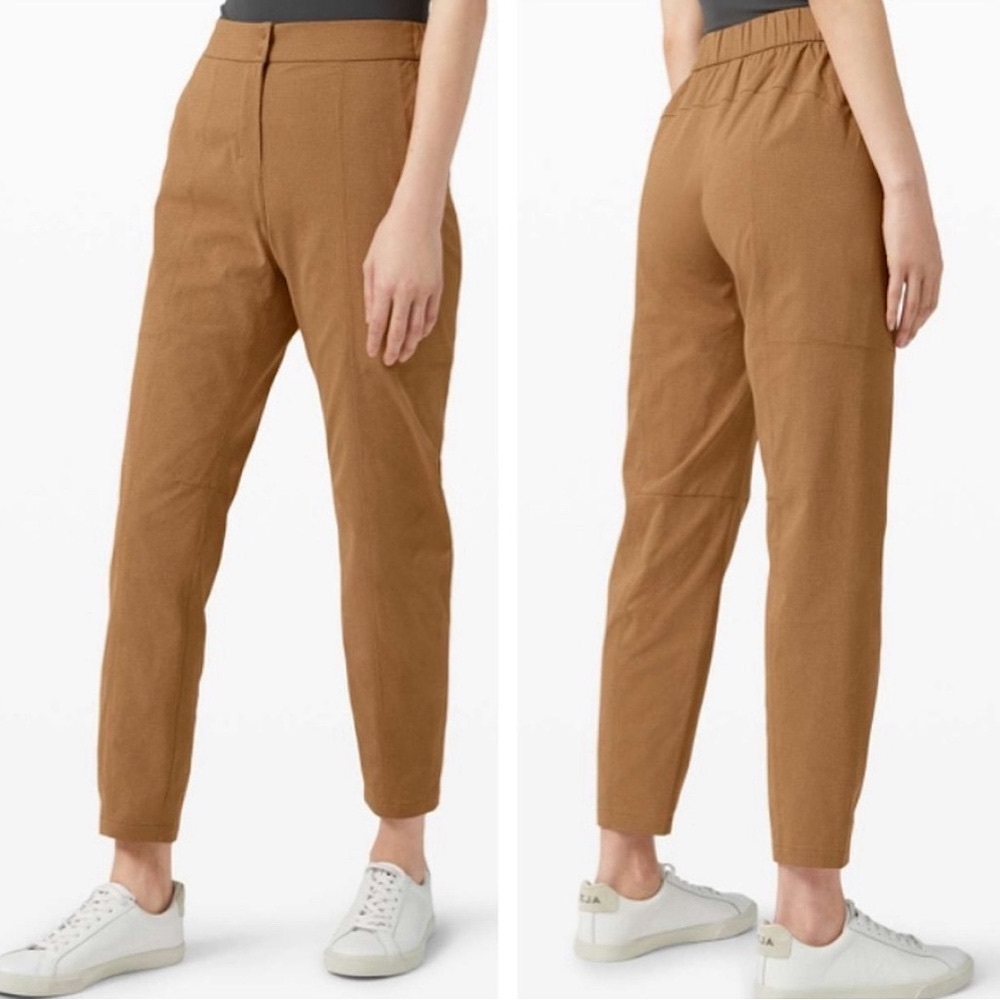 Lululemon Dynamic Days Pant - Saddle Brown (Size 4)